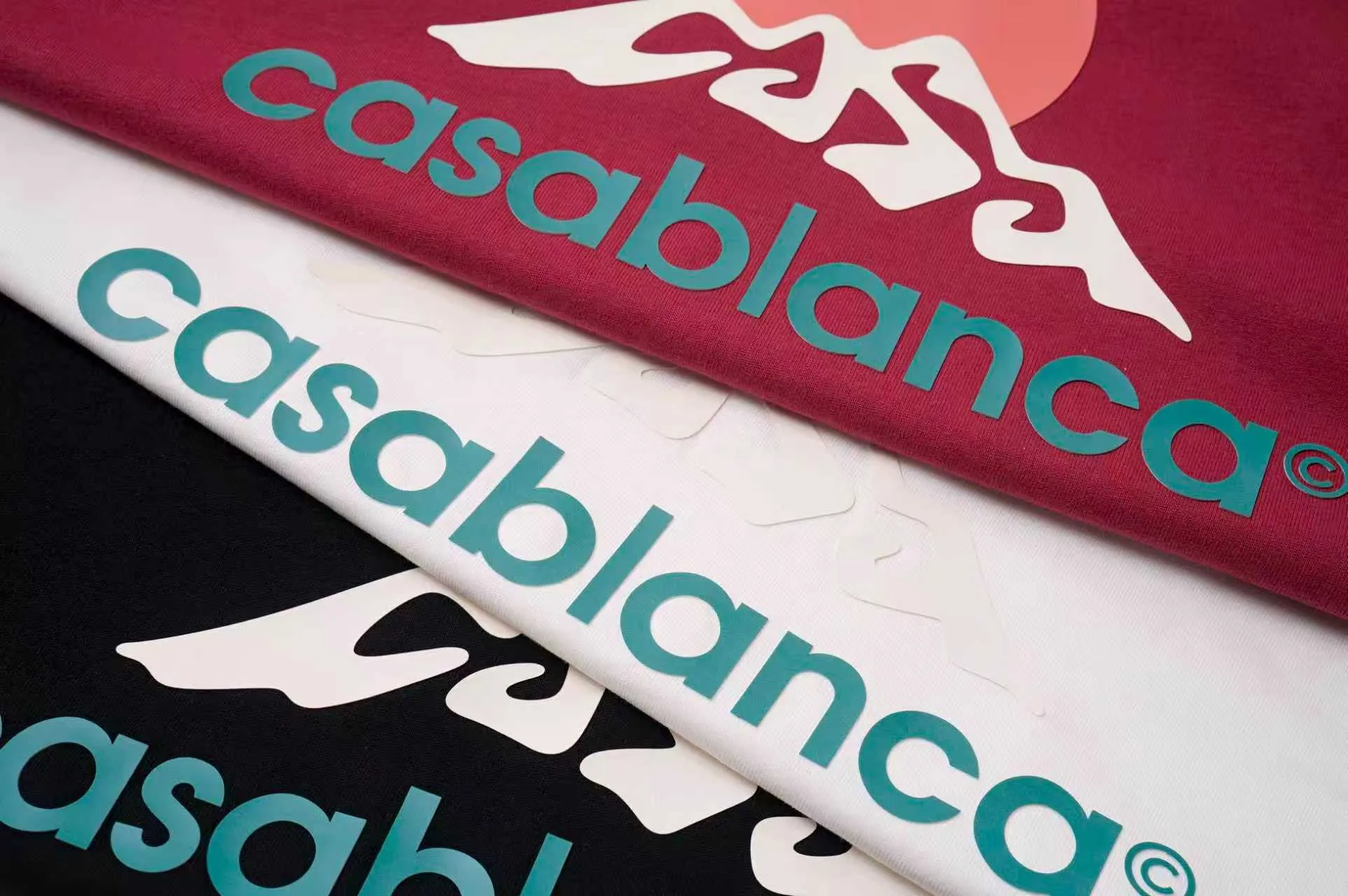 P90《𝙉𝙚𝙬♈️ Casablanca》🏖 25 New Arrival Montagne T ， 260 32 ， 。 : Black White Red Size:S M L XL 2XL